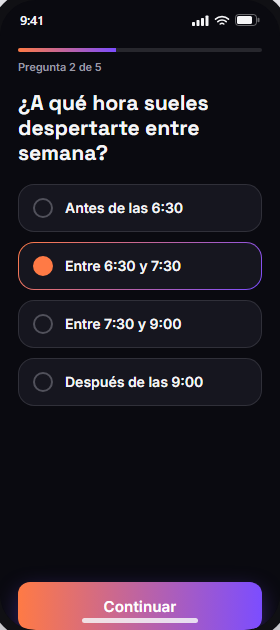 Así te preguntamos al empezar